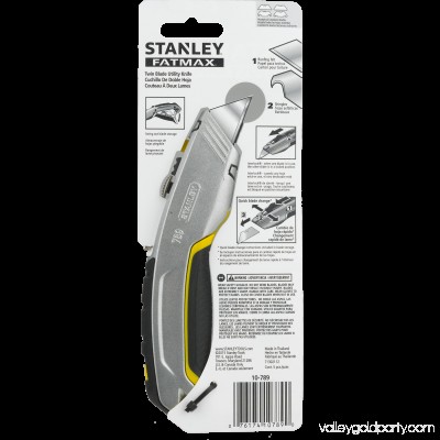 Stanley FatMax Twin Blade Utility Knife, 1.0 CT 563428716